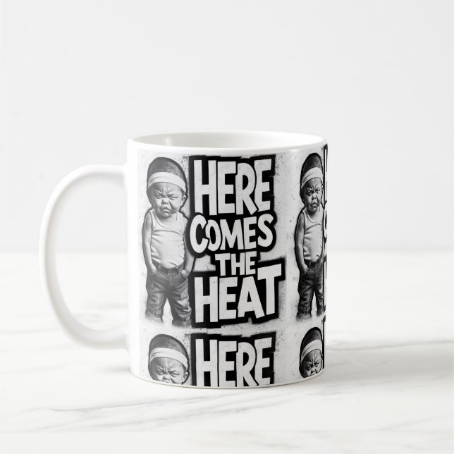 CANECA DE CAFÉ AQUI VEM O CALOR (Esquerda)