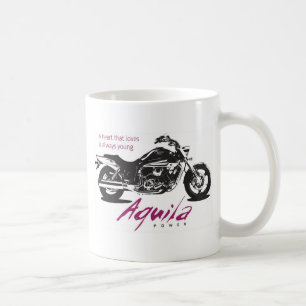 Caneca De Café Aquila Yound no coração