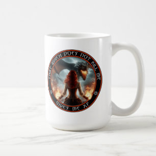 Caneca De Café Aquilo que não me Mata me Dá XP