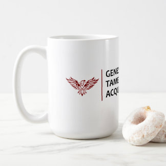 Caneca De Café Aquisições Tamponadas do Genesis Logotipo corporat