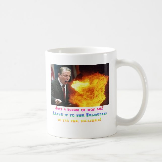 Caneca De Café Ar quente de Al Gore (Direita)
