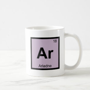 Caneca De Café Ar - Símbolo de Mesa Periódico de Química Grega