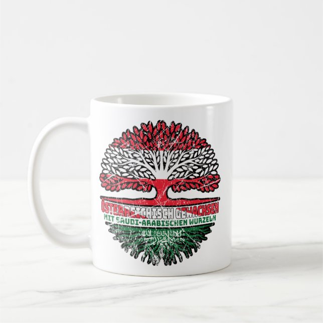 Caneca De Café Arábia Saudita-saudita-arabisch Österreich (Esquerda)