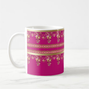 Caneca De Café Arábico antigo decorativo oriental barroco orname