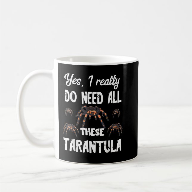 Caneca De Café Arachnid Funny Tarantula Arachnologia (Esquerda)