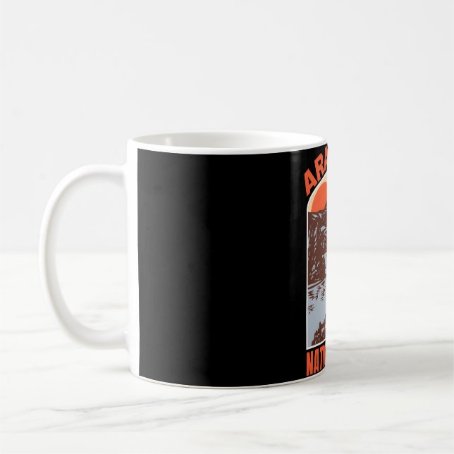 Caneca De Café Arakwal � o horizonte sem fim da Austrália (Esquerda)