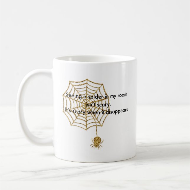 Caneca De Café Aranha (Esquerda)