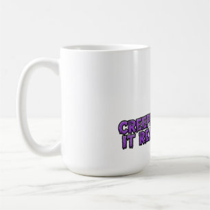 Caneca De Café Aranha Creepin It Real