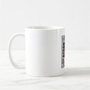 Caneca De Café Aranha de Halloween Assustadora Gravura Retro Aran