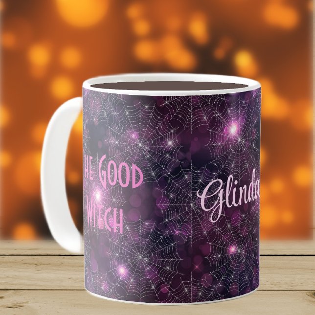 Caneca De Café Aranha Espumante das Halloween Webs 11oz (Criador carregado)