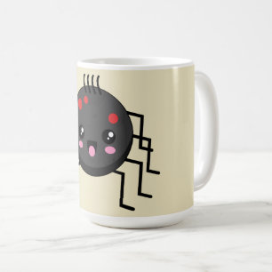 Caneca De Café Aranha Kawaii Cute