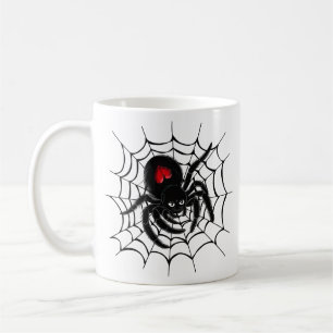 Caneca De Café Aranha Negra na Web