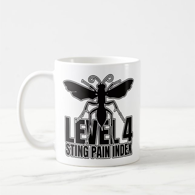 Caneca De Café Aranha Vaga Aranha-Aranha Tarantula Hawk (Esquerda)