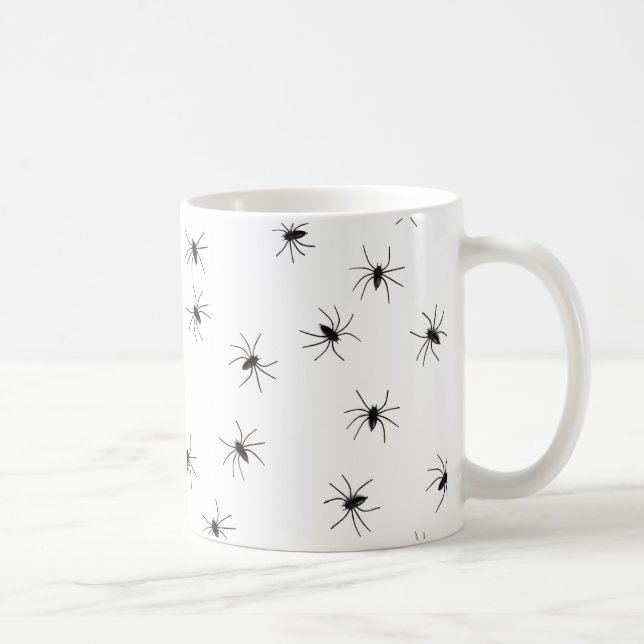Caneca De Café Aranhas Crawly assustadoras (Direita)