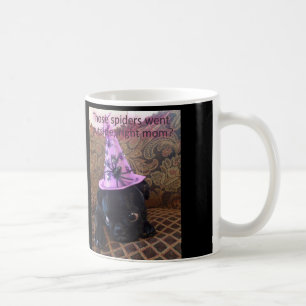 Caneca De Café Aranhas da senhorita Harley as "foram fora, mamã