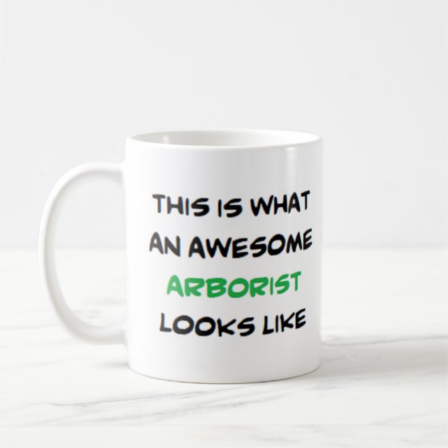 Caneca De Café arborista, incrível (Esquerda)