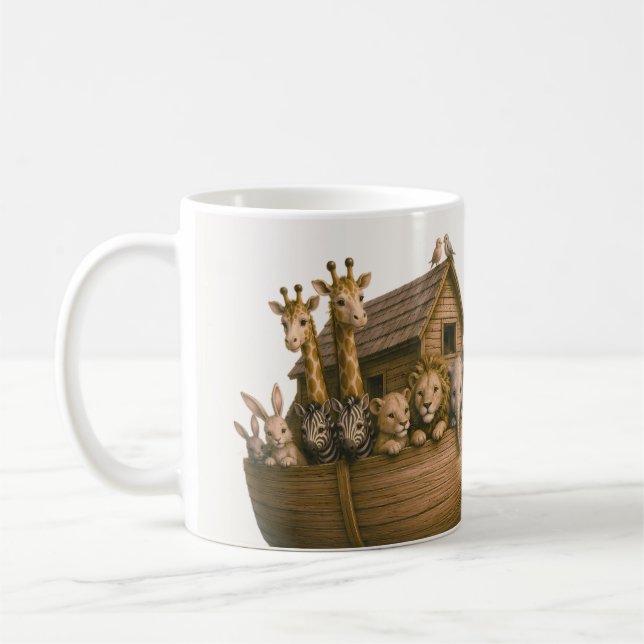 Caneca De Café Arca de Noé Berçário Islâmico  (Esquerda)