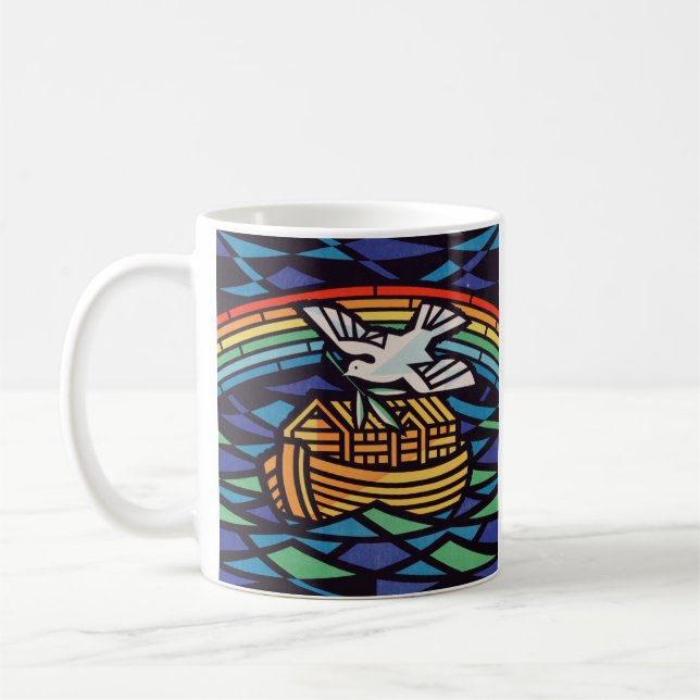 Caneca De Café Arca de Noé com Espírito Santo (Esquerda)