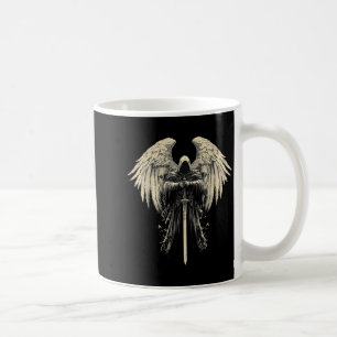 Caneca De Café Arcanjo Gabriel Anjo Cristão Guerreiro Católico