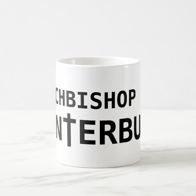 Caneca De Café Arcebispo de Banterbury 2 (Centro)