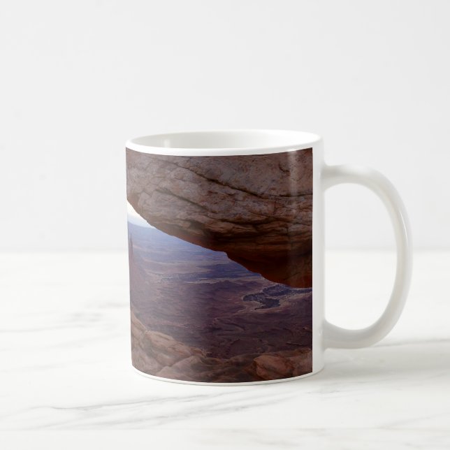 Caneca De Café Arch Mesa do Parque Nacional Canyonlands (Direita)