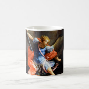 Caneca De Café Archangel Michael trSample Satã Guido Reni
