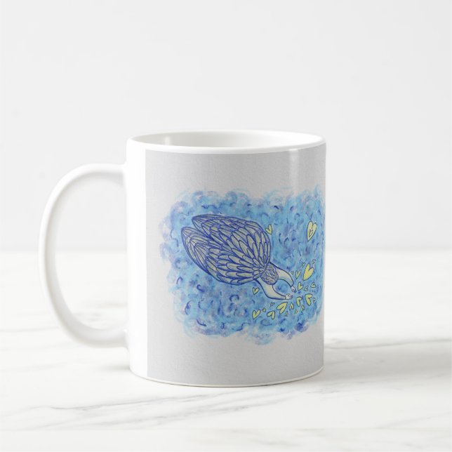 Caneca De Café Archangel Michael's Support Art Custom Coffee Mugs (Esquerda)