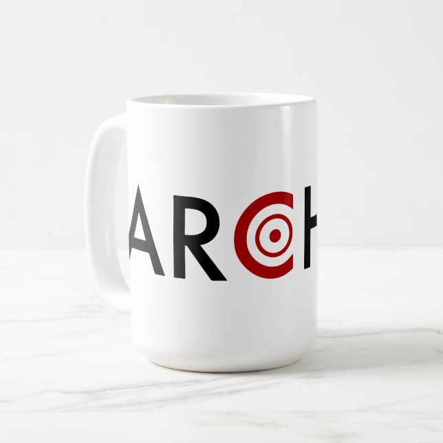 Caneca De Café Archer (Frente Esquerda)