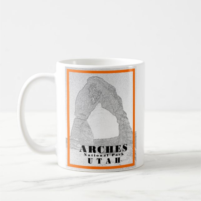 Caneca De Café Arches National Park Mug (Esquerda)