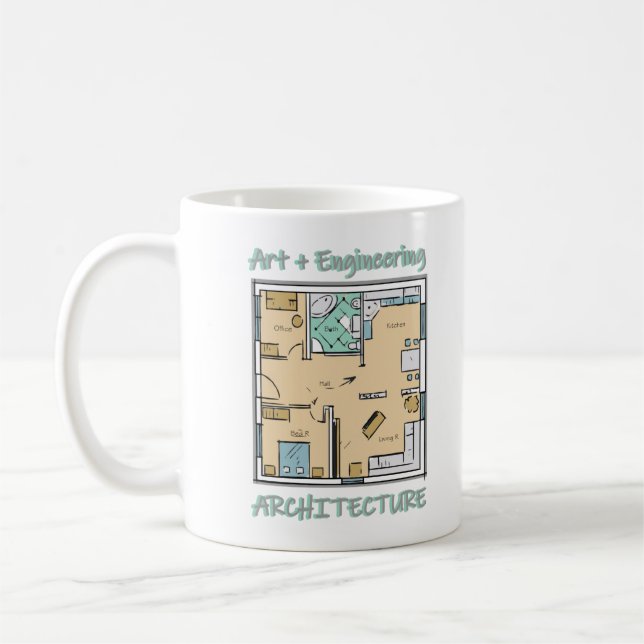 Caneca De Café architect coffee (Esquerda)