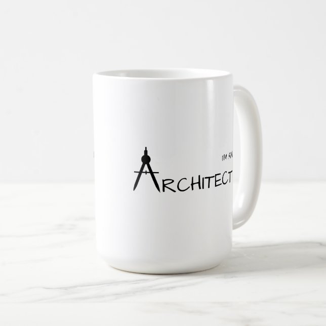 CANECA DE CAFÉ ARCHITECT MUGS (Frente Esquerda)