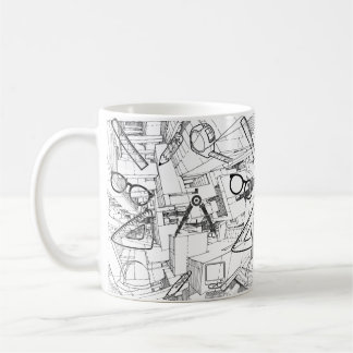 Caneca De Café architectural mug