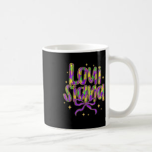 Caneca De Café Arco Colorido da Louisiana Mardi Gras Carniva