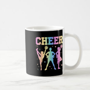 Caneca De Café Arco Coquete de Cheer Groovy Amante de Cheerleadin