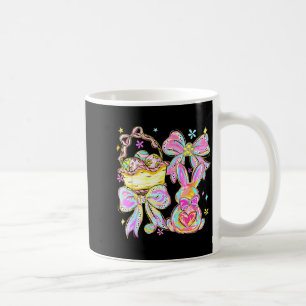 Caneca De Café Arco Coquete Dia Feliz de Páscoa Ovos Coelho Coelh