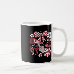 Caneca De Café Arco Coquete Xadrez de Cheer Cheerleading Pé G