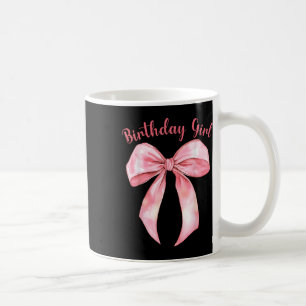 Caneca De Café Arco Coquette Birthday Girls Aestética Girly Birth