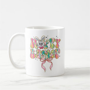 Caneca De Café Arco Coquette Felz pascoa Bunny