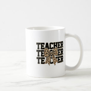 Caneca De Café Arco de Coquete Leve Professora Feliz Primeiro Dia