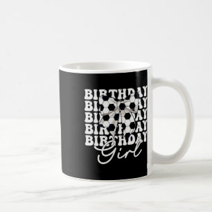 Caneca De Café Arco de Coquete Menina de Futebol Menina de Aniver