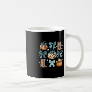 Caneca De Café Arco de Coquete Pumpkin Caubói Ocidental Dia de Aç