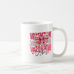 Caneca De Café Arco de Coquete Vintage Feliz Dia dos Namorados Vi