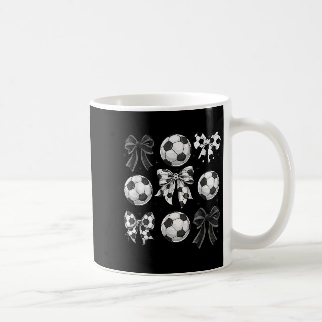 Caneca De Café Arco de Futebol Retro, Dia de Jogo, Mãe de Futebol (Direita)