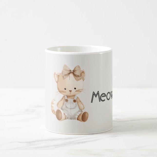 Caneca De Café Arco de Gato Miau (Centro)