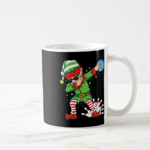 Caneca De Café Arco De Natal Da Boliche Elf Dabbing Ll E Pins Do
