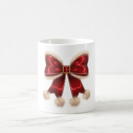 Caneca De Café Arco de Natal Vermelho e Bonito