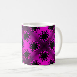 Caneca De Café Arco Estrela Gradiente Rosa Quente