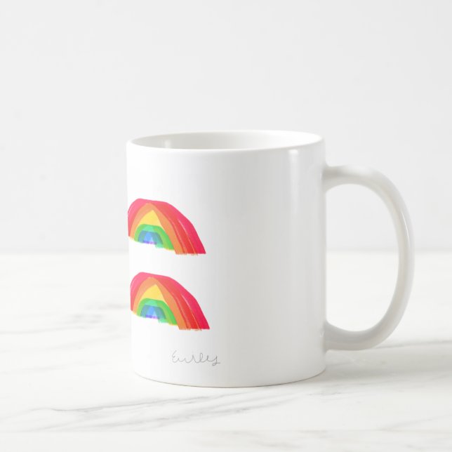 Caneca de Café Arco-íris (Direita)