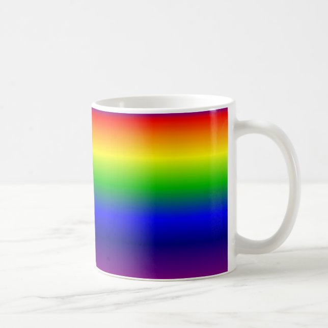 Caneca De Café Arco-íris (Direita)