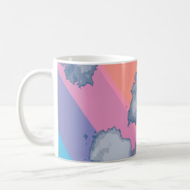 Caneca De Café Arco-íris (Esquerda)